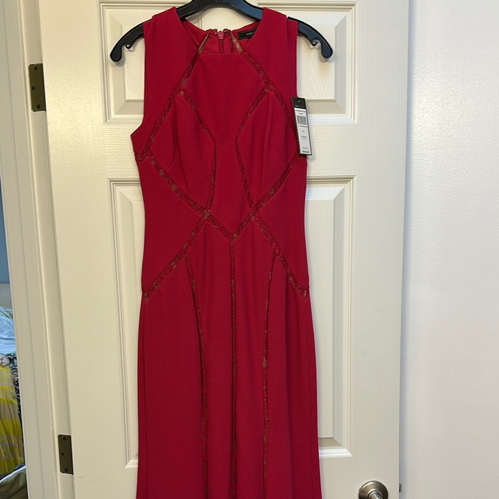 BCBGMaxAzria Turkish Rose Maxi Dress for Weddings